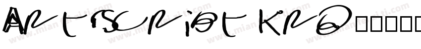 Art Script Krg字体转换